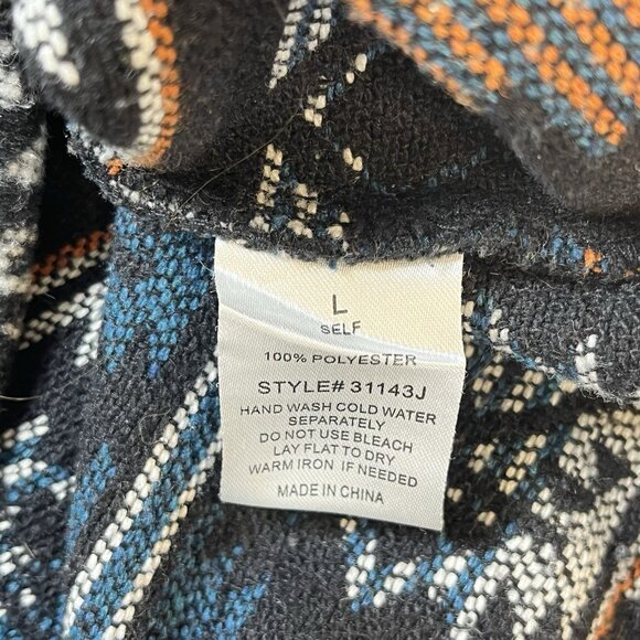 Blue B Collection Womens Jacket Size Large Southwest Cowgirl Aztec Outdoor - Picture 5 of 7